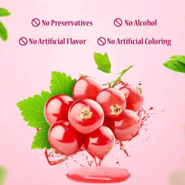 Cranberry Lip Collagen Mask for Fuller and Plumper Lips.  Moisturize and Hydrate, Restore Natural Color. (20 Pack) - Image 3